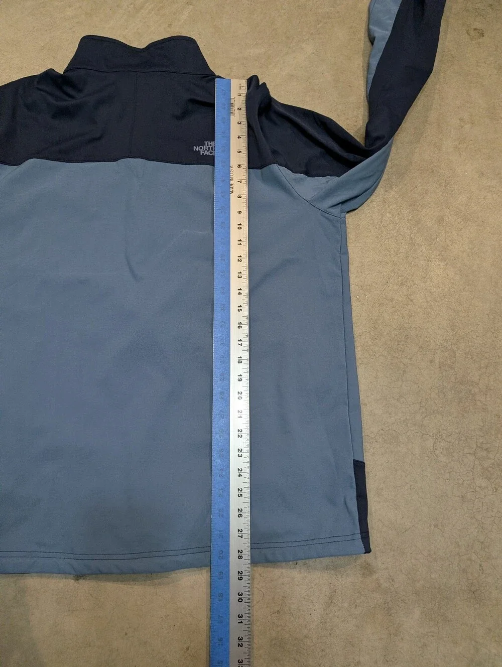 The North Face Windstopper Jacket Mens XL Blue Full Zip
